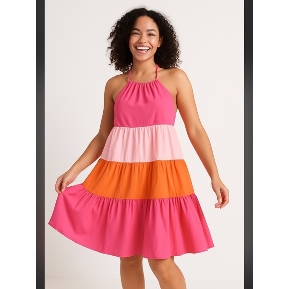 Solid‎ & Striped 281627 The Brianna Striped Dress, Size M - Picture 1 of 11